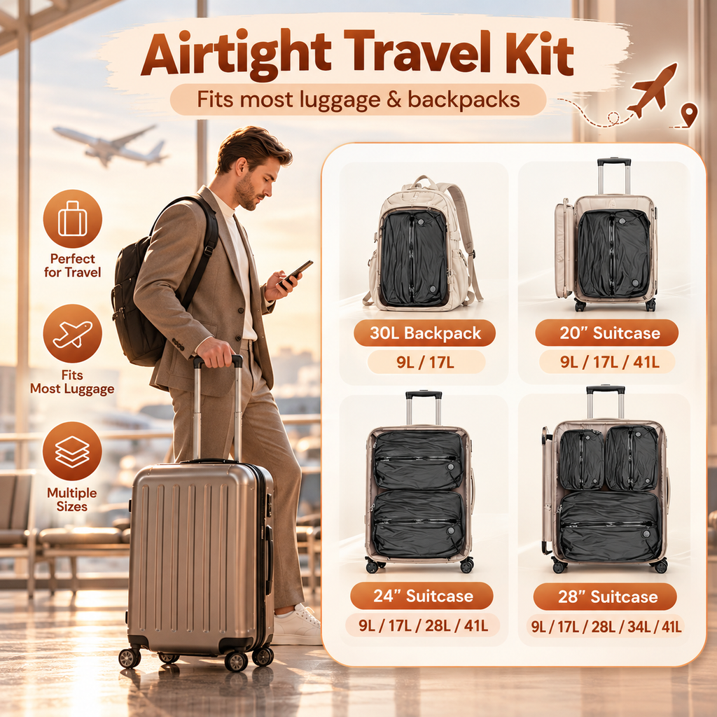 Shelfora VacuPack Travel Compression Bag