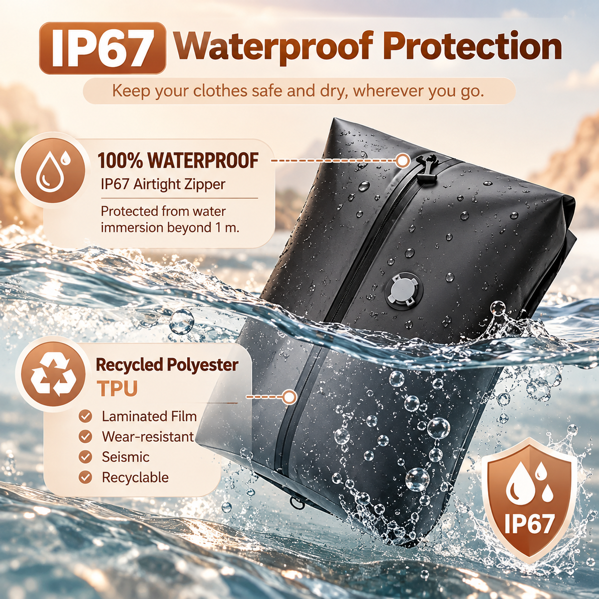 Shelfora VacuPack Travel Compression Bag